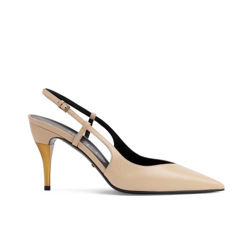 Gucci Women's Slingback Heeled Pump 762378 