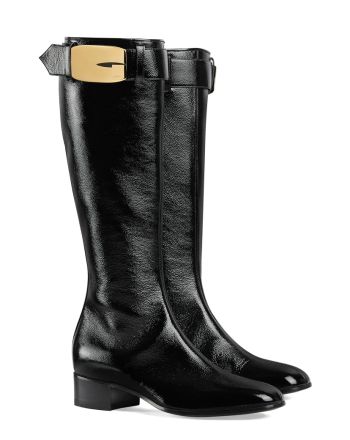 Gucci Women's Retro G Boot 750493 Black