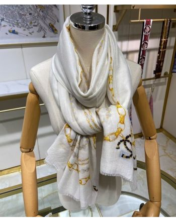 Chanel Women's Chain Print Scarf