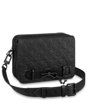 Louis Vuitton Steamer Messenger M57307 Black