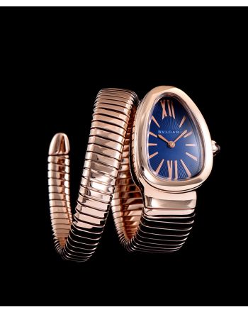 Bvlgari rose-gold Automatic Watch for Women Blue