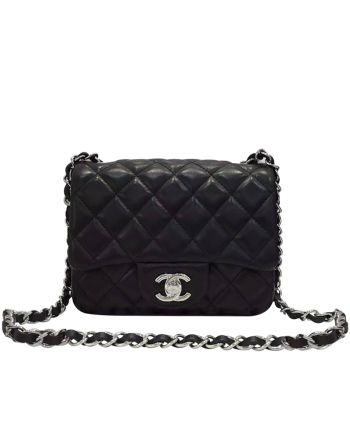 Chanel Mini Classic Boy Flap Bag A01115 Black