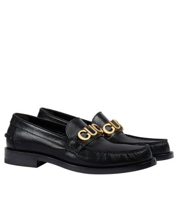 Gucci Women's Gucci Leather Loafer Black